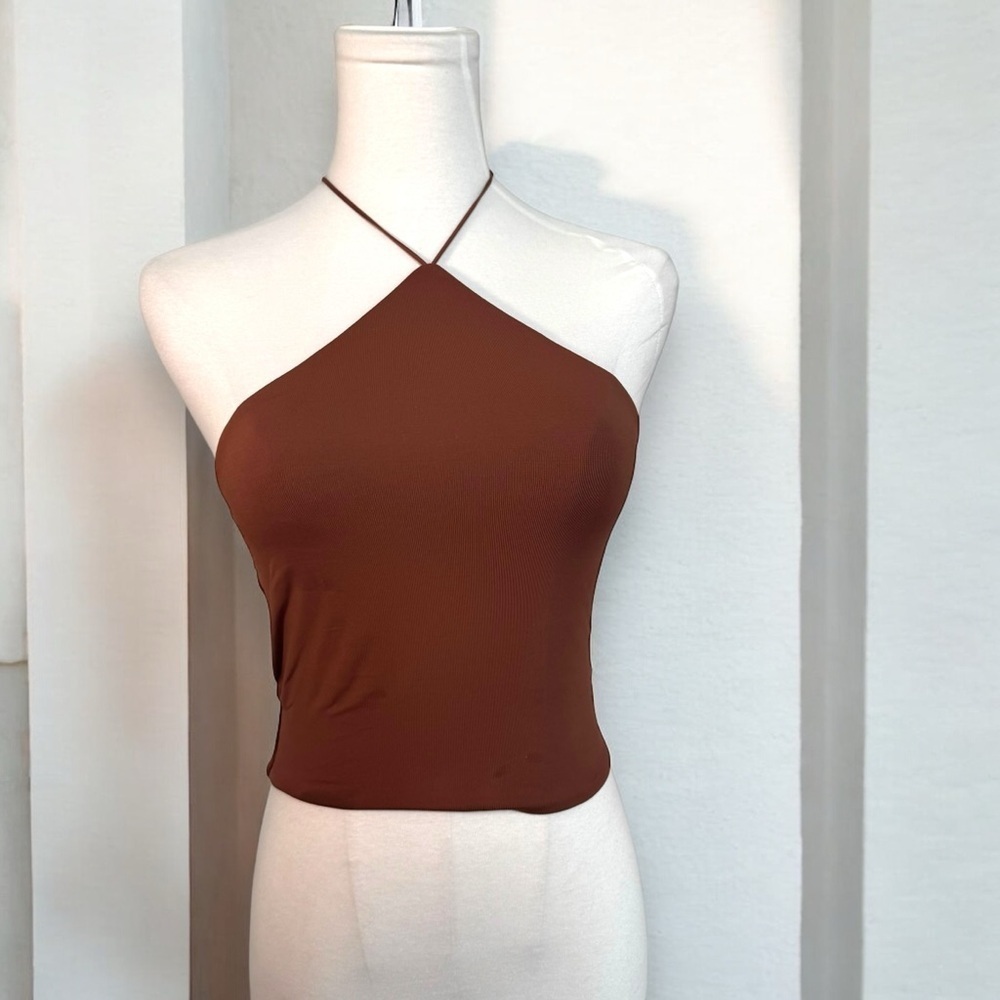 Babaton  aritzia cross neck tank top S